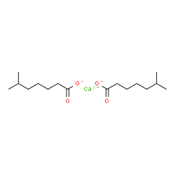 calcium 6-methylheptanoate structure