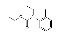 ethyl-o-tolyl-carbamic acid ethyl ester Structure