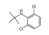 tert-butyl-(2,6-dichloro-phenyl)-amine Structure