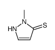 2-methyl-1H-pyrazole-3-thione Structure
