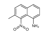7-methyl-8-nitro-[1]naphthylamine结构式