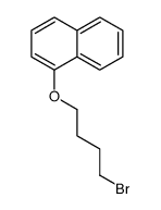 1-(4-bromobutoxy)naphthalene Structure