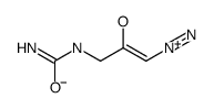 3-(carbamoylamino)-1-diazonioprop-1-en-2-olate Structure