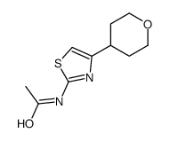 N-[4-(oxan-4-yl)-1,3-thiazol-2-yl]acetamide Structure