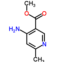 4-氨基-6-甲基烟酸甲酯结构式