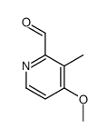 4-methoxy-3-methylpyridine-2-carbaldehyde Structure
