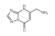 5-(Aminomethyl)[1,2,4]triazolo[1,5-a]pyrimidin-7(4H)-one Structure