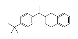 2-[1-(4-tert-butylphenyl)ethyl]-1,2,3,4-tetrahydronaphthalene结构式