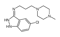 5-chloro-N-[3-(4-methylpiperazin-1-yl)propyl]-1H-indazol-3-amine结构式