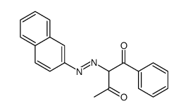 2-(naphthalen-2-yldiazenyl)-1-phenylbutane-1,3-dione结构式