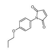 1-(4-propoxyphenyl)pyrrole-2,5-dione结构式