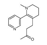 4-(1-methyl-6-pyridin-3-yl-3,4-dihydro-2H-pyridin-5-yl)butan-2-one结构式