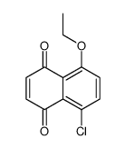 5-chloro-8-ethoxynaphthalene-1,4-dione Structure