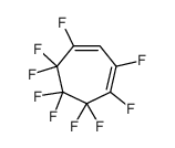 1,2,4,5,5,6,6,7,7-nonafluorocyclohepta-1,3-diene Structure