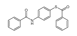 S-(4-benzamidophenyl) benzenecarbothioate Structure