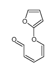 5-(furan-2-yloxy)penta-2,4-dienal Structure