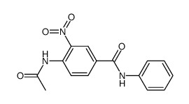 2'-Nitro-4'-phenylcarbamoylacetanilid Structure