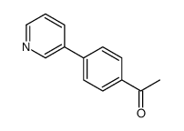 1-(4-(吡啶-3-基)苯基)乙酮结构式