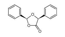 1,3-Dioxolan-4-one, 2,5-diphenyl-, (2S,5S) Structure