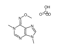 N6-methoxy-1,9-dimethyladenine perchlorate Structure