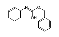 2-环己烯基氨基甲酸苄酯结构式