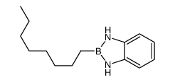 2-octyl-1,3-dihydro-1,3,2-benzodiazaborole结构式