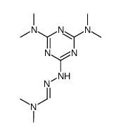 NN-dimethylformamide N'-(4,6-bis(dimethylamino)-1,3,5-triazin-2-yl)hydrazone结构式