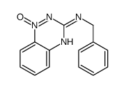 N-benzyl-1-oxido-1,2,4-benzotriazin-1-ium-3-amine Structure