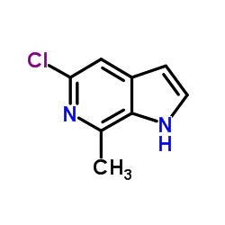 5-Chloro-7-methyl-1H-pyrrolo[2,3-c]pyridine structure