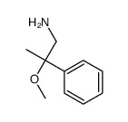 2-methoxy-2-phenylpropan-1-amine结构式