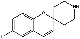 6-氟螺[色烯-2,4'-哌啶结构式