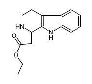 ethyl 2,3,4,9-tetrahydro-1H-pyrido[3,4-b]indole-1-acetate结构式