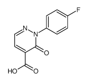 2-(4-fluorophenyl)-3-oxo-2,3-dihydropyridazine-4-carboxylic acid picture