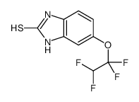 5-(1,1,2,2-tetrafluoroethoxy)-1,3-dihydrobenzimidazole-2-thione Structure