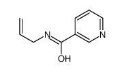 N-prop-2-enylpyridine-3-carboxamide Structure