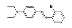 4-((2-bromophenyl)diazenyl)-N,N-diethylaniline Structure
