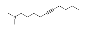 dec-5-ynyl-dimethyl-amine Structure