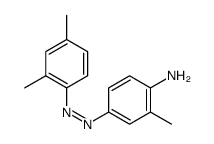 4-(2,4-xylylazo)-o-toluidine结构式