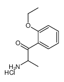 2-amino-1-(2-ethoxyphenyl)propan-1-one,hydrochloride Structure
