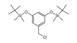 1-(氯甲基)-3,5-双[[((1,1-二甲基乙基)二甲基甲硅烷基]氧基]苯图片