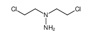 1,1-bis-(2-chloroethyl)-hydrazine Structure