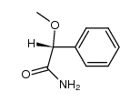 (R)-2-methoxy-2-phenylacetamide结构式