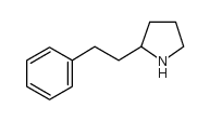 2-苯乙基吡咯烷结构式