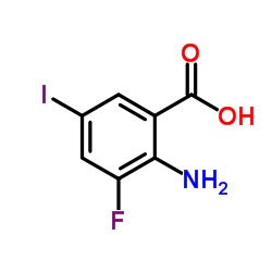 2-氨基-3-氟-5-碘苯甲酸图片