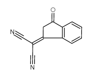 3-(二氰基亚甲基)靛酮结构式