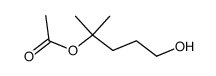 4-Acetoxy-1-hydroxy-4-methylpentane Structure