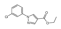 1-(3-氯苯基)-1H-吡唑-4-羧酸乙酯图片