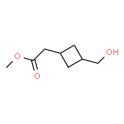 2-(3-(羟甲基)环丁基)乙酸甲酯图片