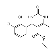 Ethyl 4-(2,3-dichlorophenyl)-6-methyl-2-oxo-1,2,3,4-tetrahydropyrimidine-5-carboxylate Structure