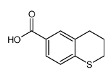 3,4-dihydro-2H-thiochromene-6-carboxylic acid结构式